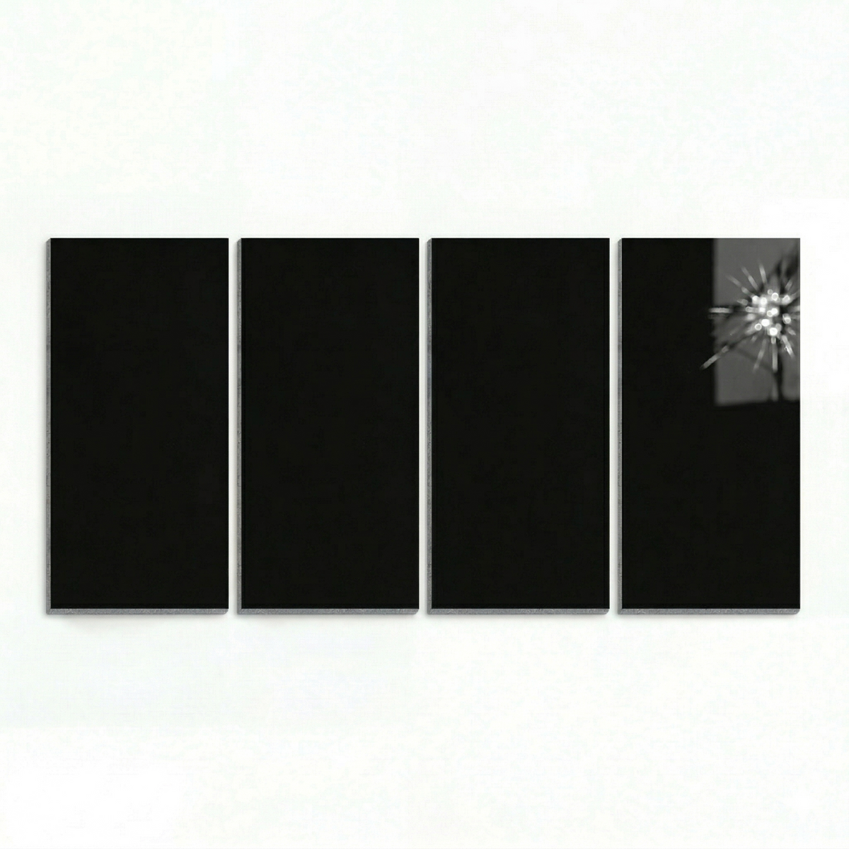Placi granit Negru Absolut premium 60x30x1.2 cm pentru pardoseli si blaturi interior exterior