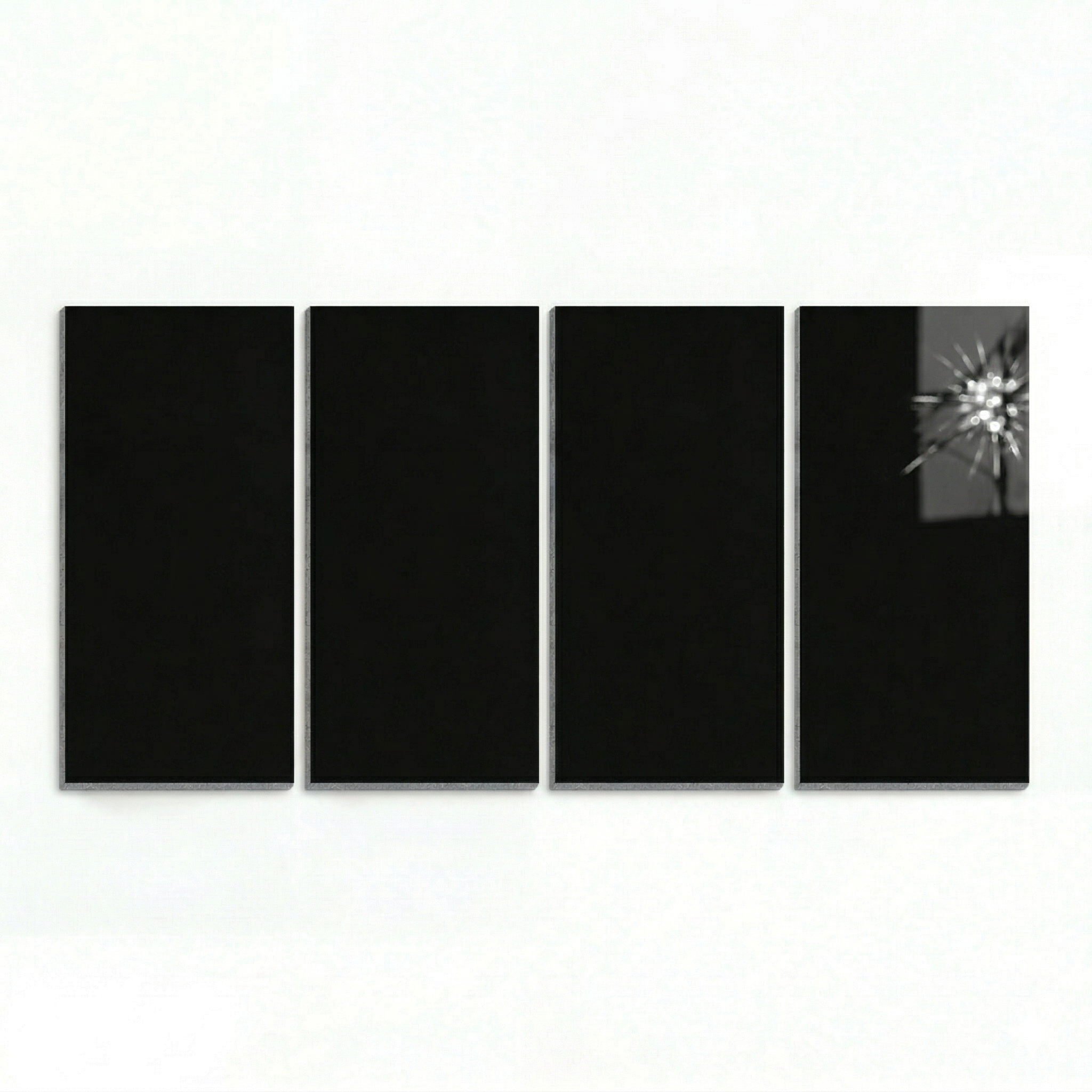 Placi granit Negru Absolut premium 60x30x1.2 cm pentru pardoseli si blaturi interior exterior