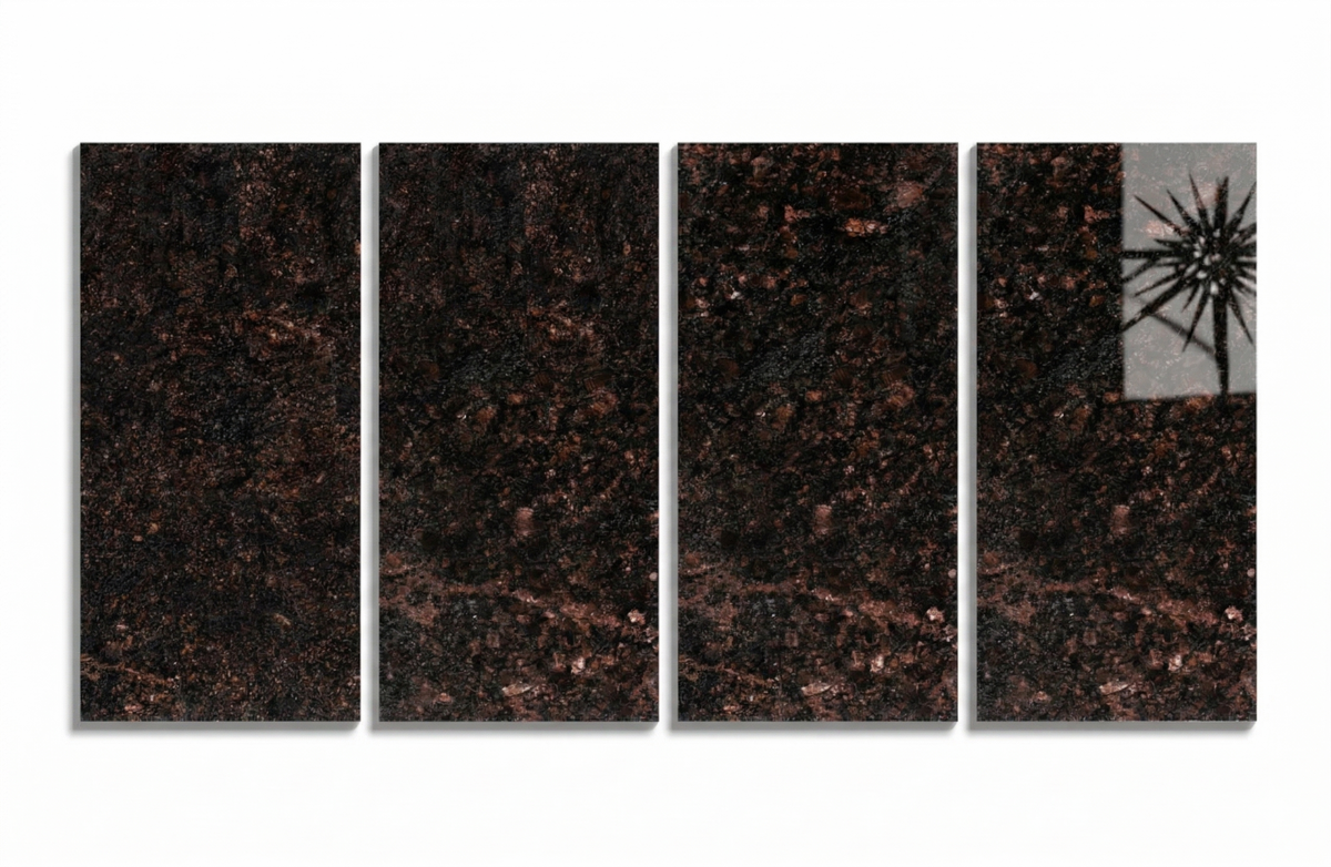 Placi granit Tan Brown maro inchis bronz 60x30 cm pentru blaturi bucatarie si pardoseli