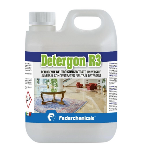 Detergon R3 – Detergent neutru concentrat pH 7 pentru curățare piatră naturală